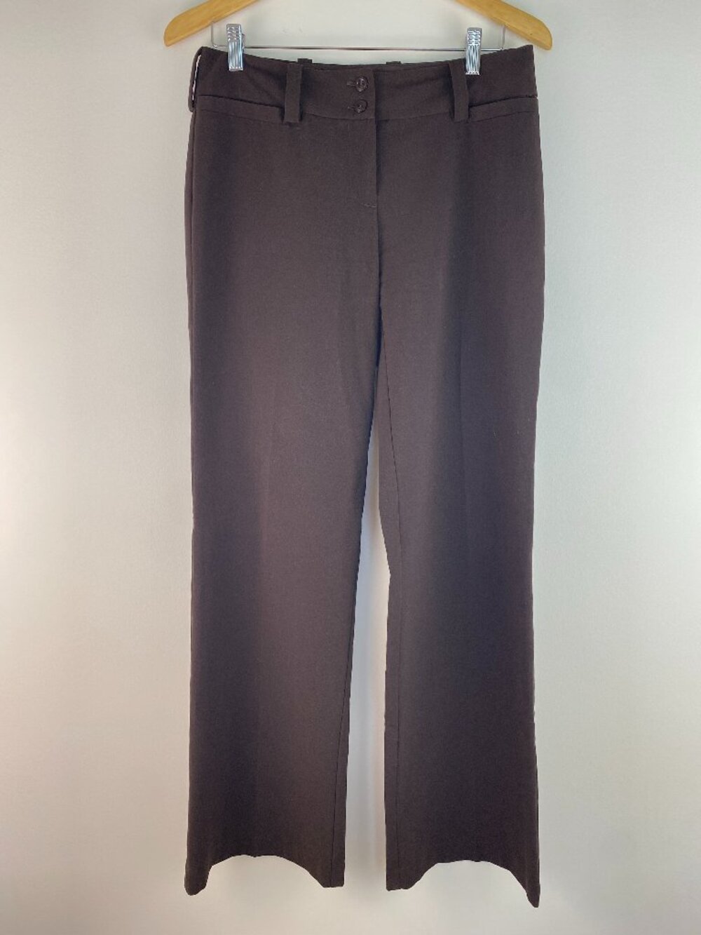 A. Byer Flare Boot Cut Brown Career Y2K Dress Pants - Size 7 Juniors